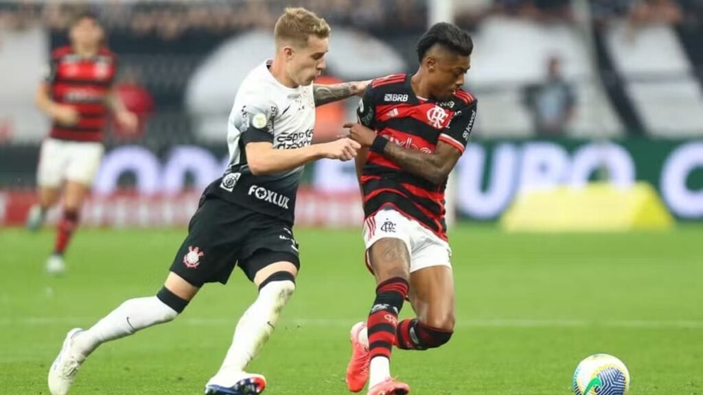 Flamengo vira sobre o Corinthians e vence por 2 a 1 na Neo Química Arena