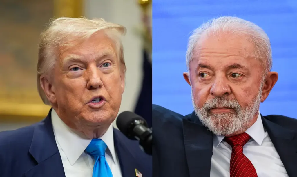 Lula pede a Trump o fim de tarifas sobre produtos brasileiros durante videoconferência de 30 minutos