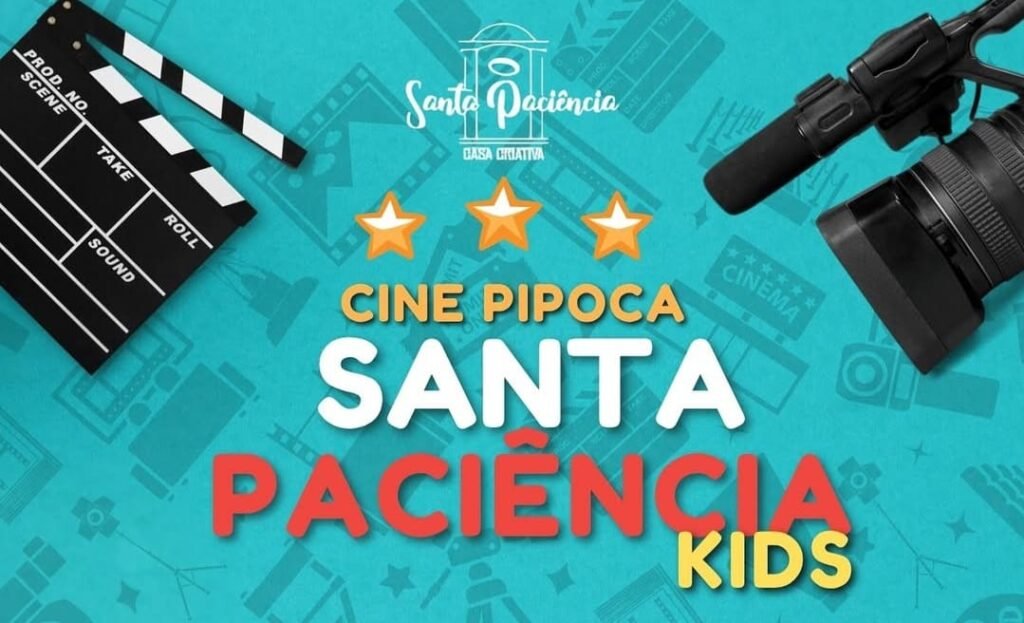 Semana das Crianças tem programação especial no Cine Pipoca Santa Paciência