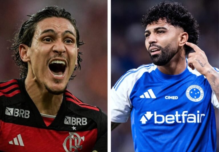 Flamengo e Cruzeiro fazem duelo direto pelo título do Brasileirão no Maracanã