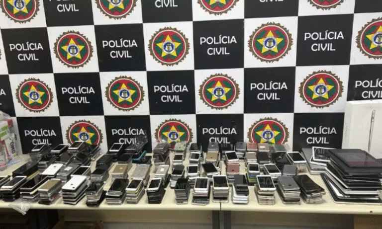Operação Rastreio: Polícia Civil do RJ prende quase 700 pessoas e recupera 10 mil celulares roubados