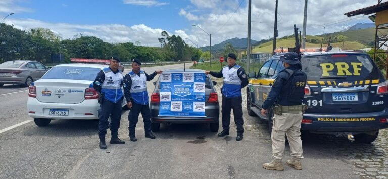 Foragido da Justiça é preso com carro furtado durante ação conjunta da PRF e PMERJ em Casimiro de Abreu