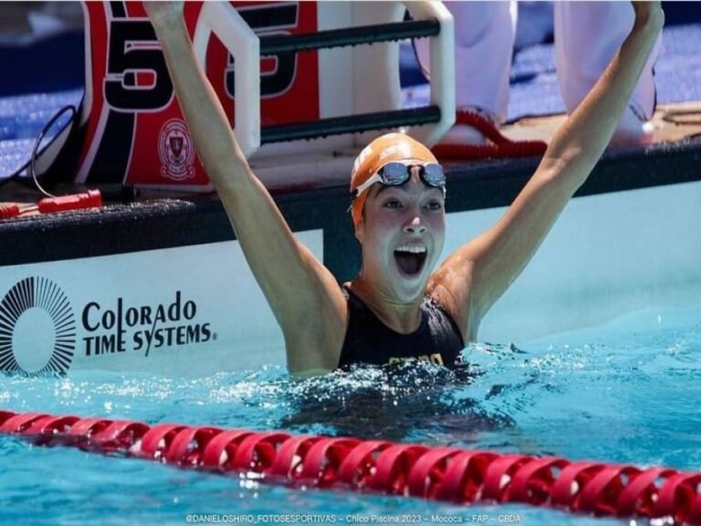 Nadadora campista Nicole de Thuin representa o Rio de Janeiro em competição internacional de natação