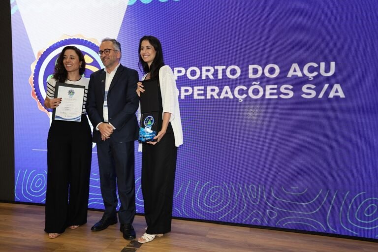 Porto do Açu é destaque nacional e conquista novamente o Selo Pró-Clima Diamante por avanços na descarbonização