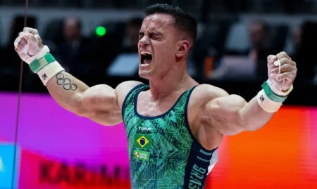 🇧🇷 Brasil garante duas finais masculinas no Mundial de Ginástica Artística com Caio Souza e Diogo Soares