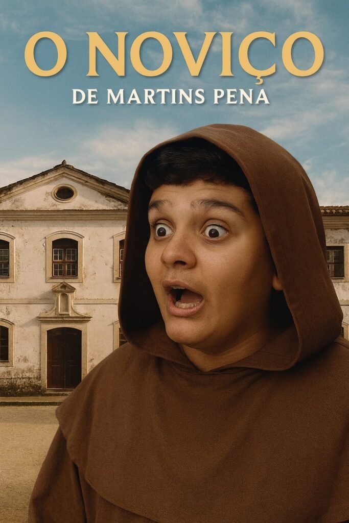 Clássico “O Noviço”, de Martins Pena, ganha novas cenas em apresentação gratuita na Casa de Cultura Villa Maria