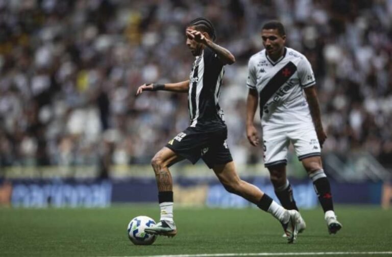 Vasco é goleado por 5 a 0 pelo Atlético-MG, mas assegura vaga na Sul-Americana