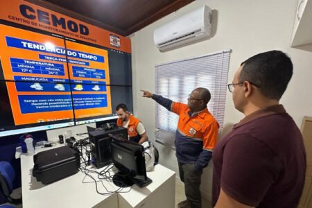 Defesa Civil de Campos segue em prontidão diante da previsão de chuvas moderadas a fortes