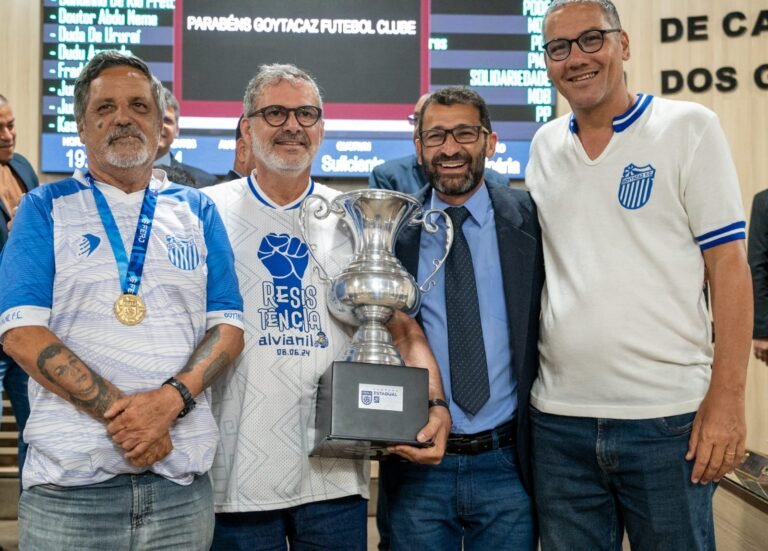 Goytacaz recebe Moção de Aplausos na Câmara após título da B2 do Carioca