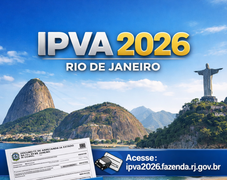 DARJ do IPVA 2026 começa a ser liberado nesta quinta-feira no RJ