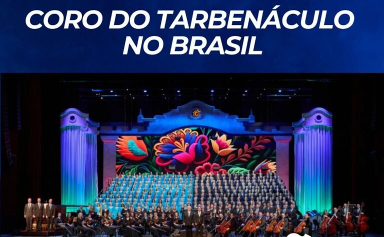Coro do Tabernáculo terá transmissão ao vivo em Campos em apresentação histórica no Brasil