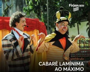 LaMínima abre programação de março no Teatro Firjan SESI Campos
