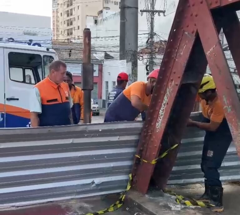 Ponte de Ferro segue interditada e Prefeitura orienta rotas alternativas em Campos