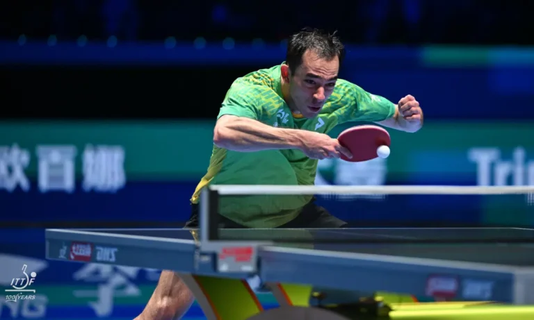 Hugo Calderano vence japonês em jogo emocionante e avança às quartas da Copa do Mundo