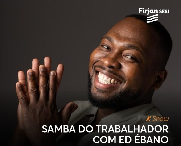 SESI Campos promove Samba do Trabalhador neste domingo