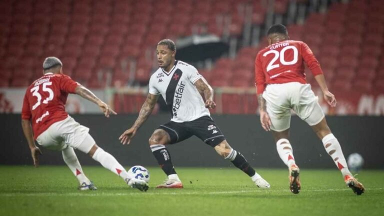 Internacional e Vasco fazem duelo importante no Beira-Rio pelo Brasileirão