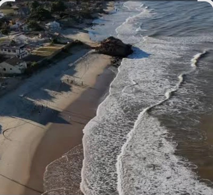 Ventos fortes e chuva colocam São João da Barra em estado de atenção neste sábado