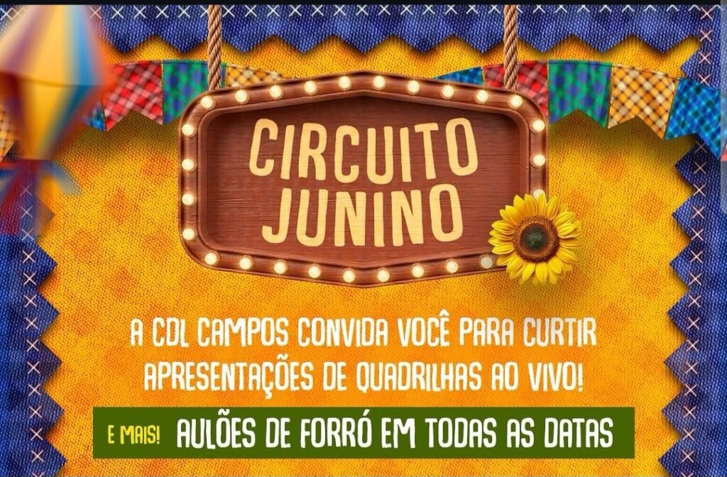 Circuito Junino vai levar forró e quadrilhas ao Centro de Campos