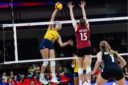 Brasil perde para Alemanha e encerra invencibilidade na Liga das Nações Feminina