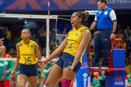Brasil vence Bulgária e mantém 100% de aproveitamento na Liga das Nações