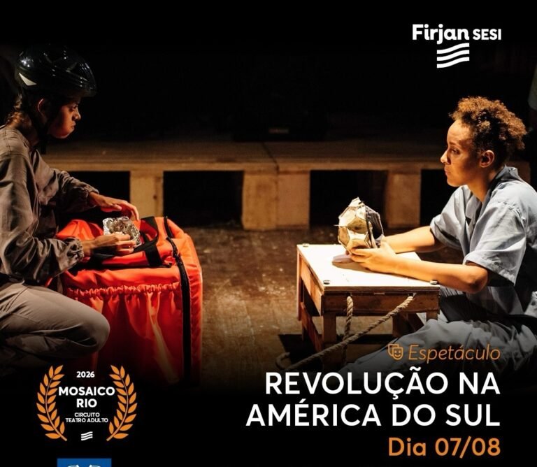 Teatro Firjan SESI Campos divulga programação de agosto com cinema, teatro, atrações infantis e Festival X-Todas