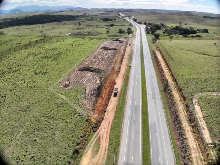 Arteris Fluminense inicia construção de novo ponto de descanso para caminhoneiros na BR-101 em Carapebus