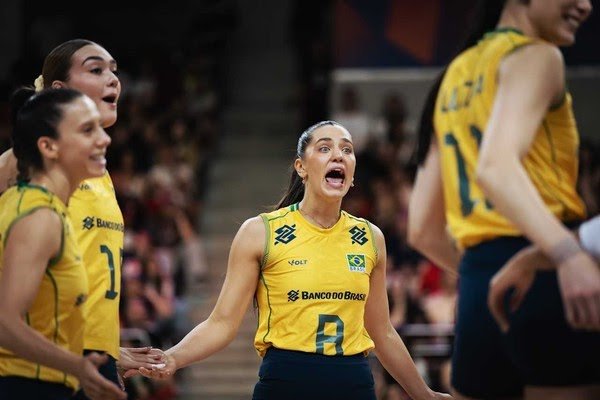 Brasil abre nesta quarta-feira a última etapa da Liga das Nações Feminina de Vôlei no Japão