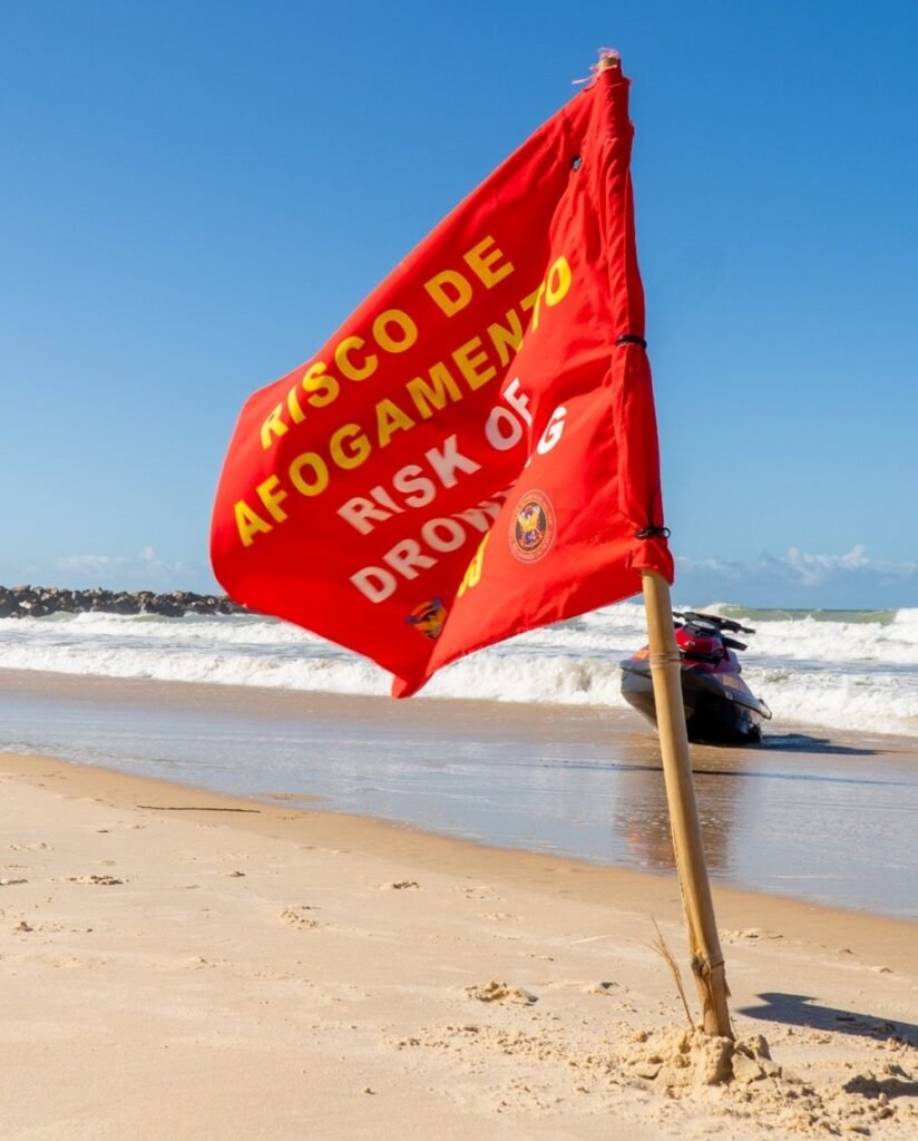 Mais de 600 banhistas foram resgatados em praias do Norte Fluminense no primeiro semestre
