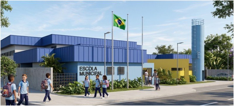 São João da Barra prepara licitação para nova sede da Escola Dr. Newton Alves, em Atafona