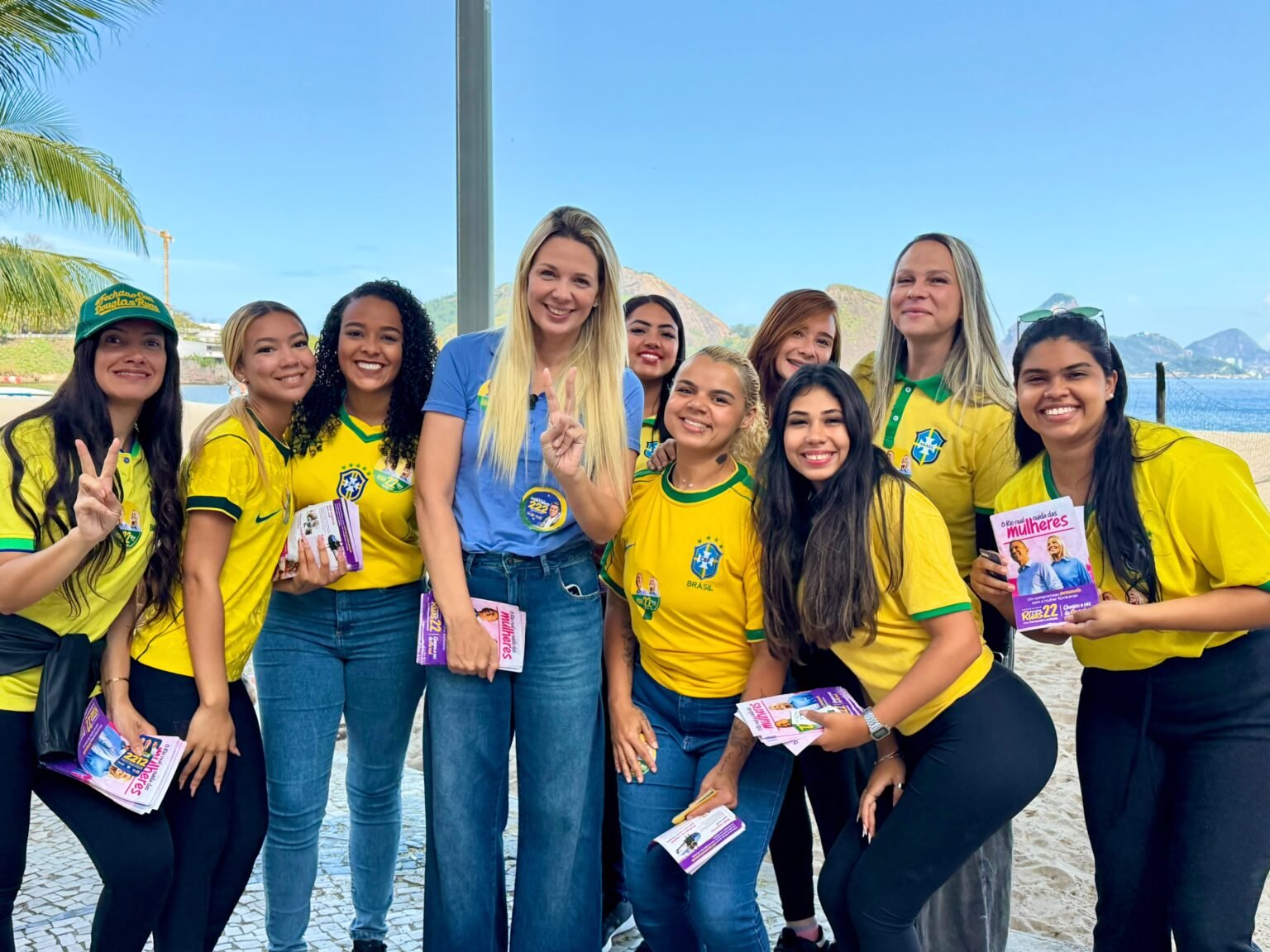 Douglas Ruas e Fernanda Louback dividem agenda na reta final do primeiro turno