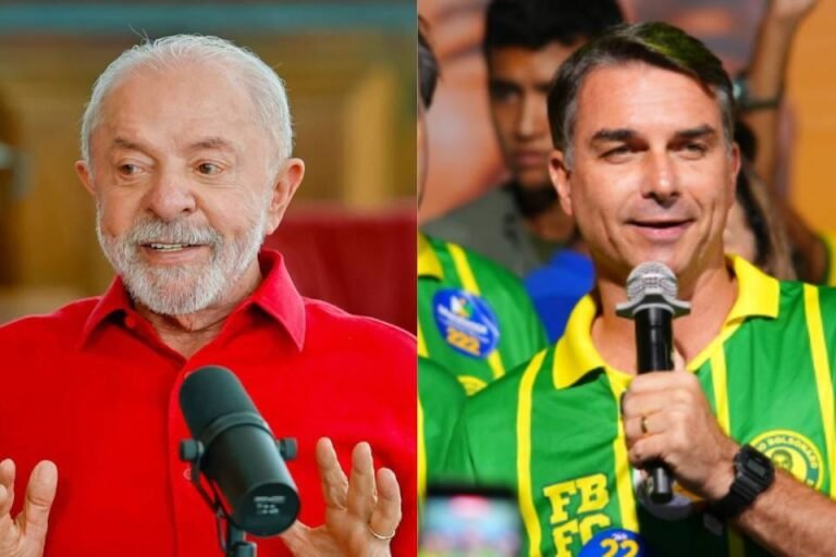 Quaest: Lula tem 39% e Flávio Bolsonaro, 34% no primeiro turno; segundo turno aparece empatado