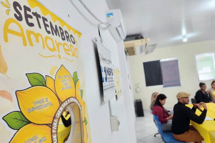 Saúde Mental de Campos promove ação do Setembro Amarelo