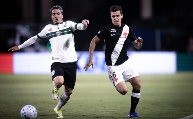 Vasco recebe o Coritiba em busca de pontos para sair da zona de rebaixamento