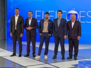 Debate na Globo reúne candidatos ao Governo do Rio em noite de propostas, críticas e confrontos