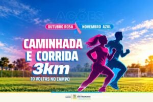 Barra do Itabapoana terá corrida e caminhada pelas campanhas Outubro Rosa e Novembro Azul